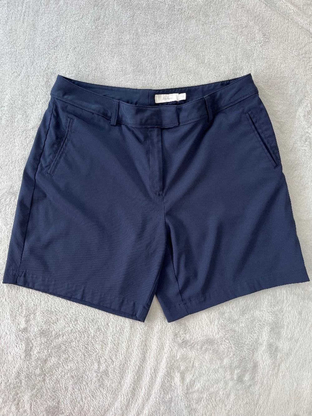 Lady Hagen Navy Blue sz 10 Classic Golf Shorts - Timeless Fit